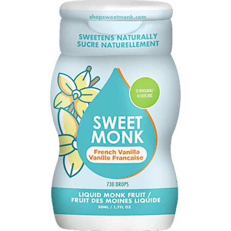 Liquid Monk Fruit Sweetener - French Vanilla